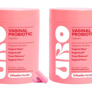 URO Women's Probiotic Complex dual pack bottles.